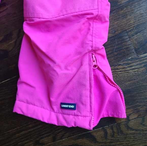 Lands End Squall waterproof snow bibs, size 5 - Picture 2 of 7